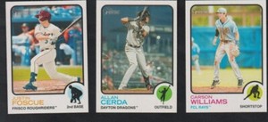 2022 Topps Heritage Minor League Base & Short Prints 1-220 You Choose Finish Set