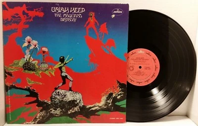 URIAH HEEP The Magician's Birthday LP Mecury SRM-1652 - Play Tested VG+  *S6 - Image 1 of 4