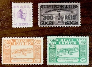 Brazil-stamps Sc 412-417 Mint Hinged - Picture 1 of 3