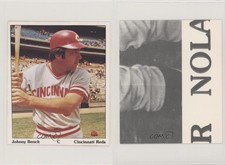 1975 SSPC Puzzle Back Johnny Bench HOF