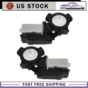 Pair For 2006-2011 Hyundai Azera Power Window Motor Front Left Right Sides - Picture 1 of 18