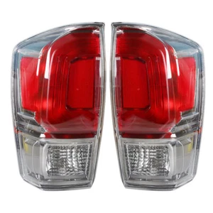 Labwork Rear Tail Lights Lamp For Toyota Tacoma 2016-2020 Smoky Gray A Pair Set - Picture 1 of 10
