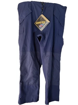 Propper Pants Mens XLR Long Navy GORE-TEX Foul Weather II Military Cargo USA - Image 1 of 4