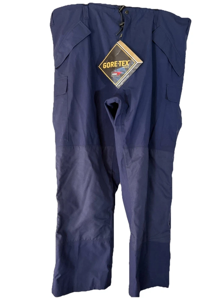 Propper Pants Mens XLR Long Navy GORE-TEX Foul Weather II Military Cargo USA - Image 1 of 4