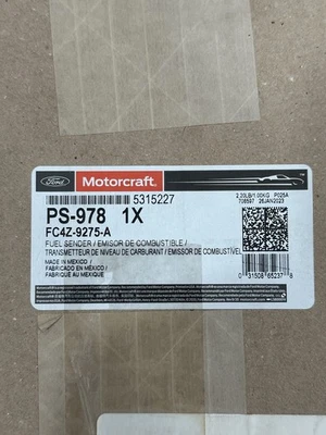 Fuel Tank Sender Assembly Motorcraft PS-978 Fits F-650 F-750 6.7L FC4Z-9275-A - Image 1 of 4