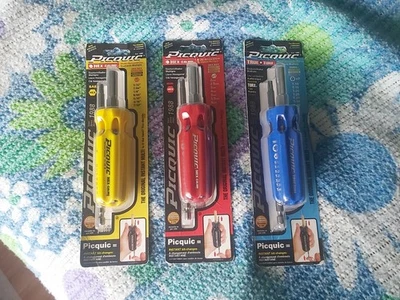 BNWT Set of 3 Screwdrivers. Picquic. Canadian-made. HEX (Metric / SAE) & Torx. - Image 1 of 4