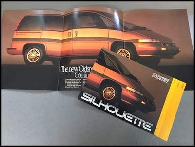 1990 Oldsmobile Silhouette Original Car Sales Brochure Catalog SET - Изображение 1 из 4