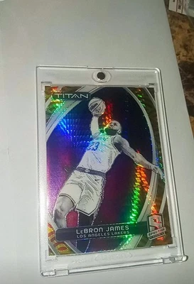 2023-24 Spectra Titan LeBron James #69 Red & Yellow Tiger Prizm /49 Grade It🔥sp - Image 1 of 2
