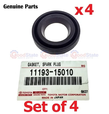 Genuine LandCruiser FZJ80 FZJ75 FZJ73 FZJ70 FZJ105 1FZ Spark Plug Tube Seal x4 - Image 1 of 4