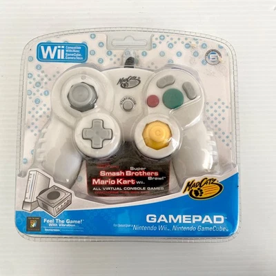 Mad Catz Controller For Nintendo Wii, GameCube - New Sealed - Free Postage - Image 1 of 2