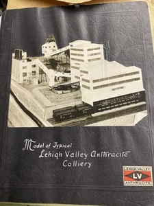 RARE 1 OF A KIND! 1915 Lehigh Valley Coal Anthracite ORIGINAL MODEL COLLIERY - Picture 1 of 20