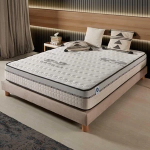 - Materasso Matrimoniale 160X190 Cm - Altezza 24 Cm - Visco-Carbone - Schiuma Me - Foto 1 di 12
