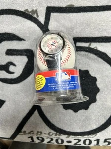New York Yankees Adult Size Watch And MLB Rawlings Yankee Logo Baseball Set NOS - Picture 1 of 4
