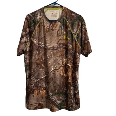 Large Under Armour Short Sleeve Camo Realtree Shirt - Image 1 of 4