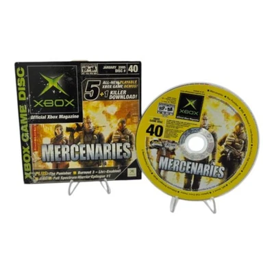 Official Xbox Magazine Demo Disc #40 2005 Mercenaries Cover Xbox Game Demo - Image 1 of 4