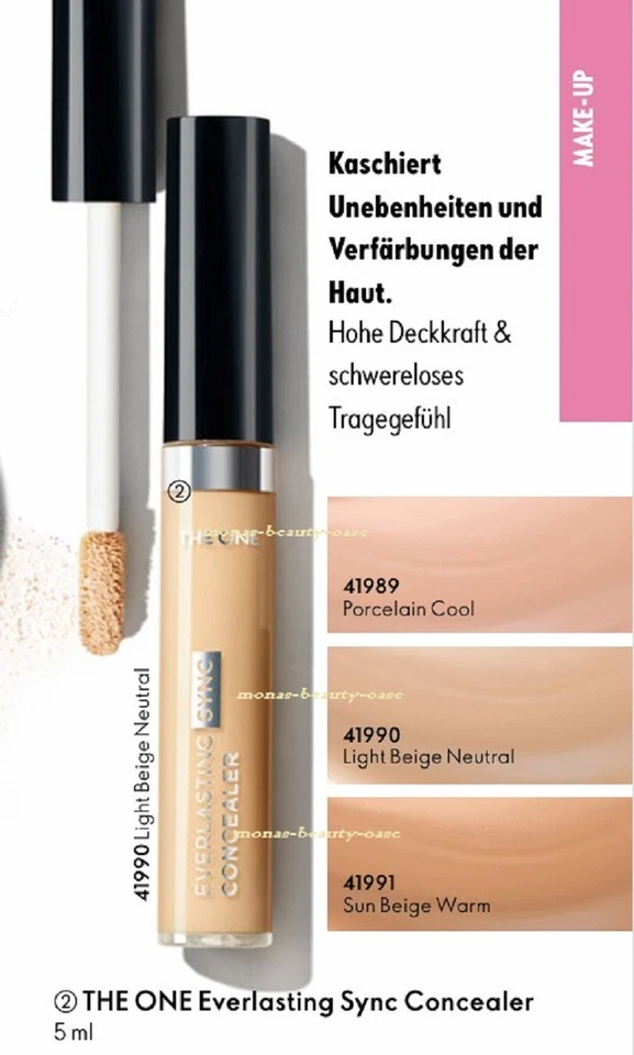 Oriflame THE ONE Everlasting Sync 30H Concealer flüssig Wahl Abdeckstift deckend - Bild 1 von 1