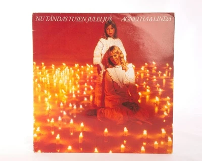 AGNETHA FÄLTSKOG Nu Tandas Tusen Juleljus 1980 Swedish Vinyl LP Christmas Linda - Image 1 of 4