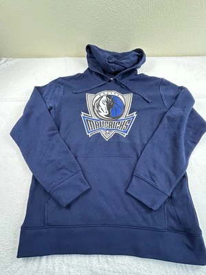 Dallas Mavericks Fanatic Pullover Manga Larga Sudadera con Capucha Para Hombre Talla Mediana Azul Nuevo Foto 1 de 4