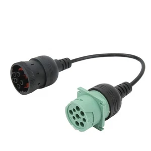 _9P J1939-6P J1708 Diagnosekabel Plug And Play ABS-Kunststoff Hochflexibel - Bild 1 von 22