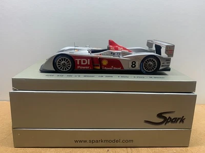SPARK AUDI R10 TDI #8 LE MANS 2006 EN BOITE 1/18 A8 TO - Photo 1/4