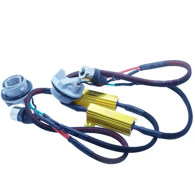 2x Ba15S P21W 1156 Socket Load Resistance Resistors 12V Indicator - Image 1 of 2