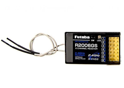 Futaba R2006GS 6-Kanal Empfänger 2,4GHz S-FHSS Air - 01000658 - Bild 1 von 2