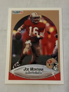 Joe Montana~1990 Fleer~card #10~mint - Picture 1 of 2