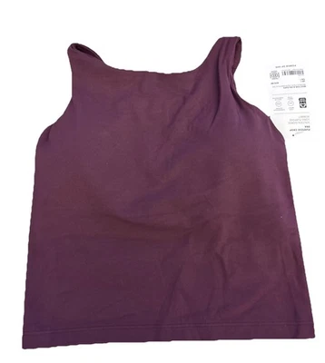 Athleta Purpose Crop Bra. Solution-Gorge Long Purpose Bonnet. Small. Purple. NWT - Image 1 of 3