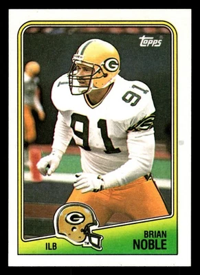 Brian Noble 1988 Topps #321 Green Bay Packers - Image 1 of 2