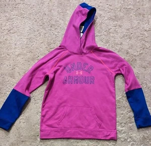 Under Armour Girls Fleece Hoodie Jacket - Picture 1 of 4