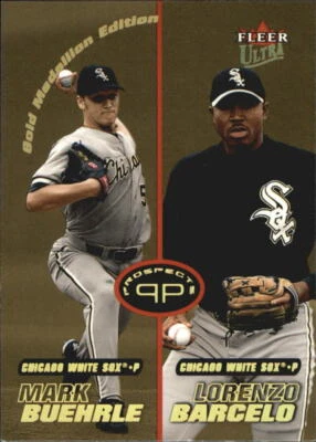 2001 Ultra Gold Medallion #246 M.Buehrle L.Barcelo - NM-MT - Image 1 of 2