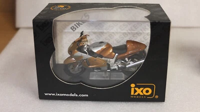 Ixo 1/24 Suzuki GSX-R 1300cc Hayabusa gold-silver Model Bike OVP STB014 - Bild 1 von 4