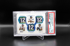 2019 Panini Flawless Triple Patches Platinum OneofOne Metcalf Wilson Lockett