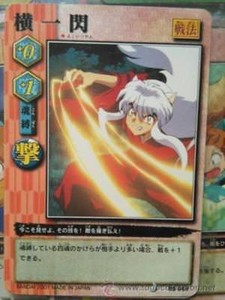 inu yasha inuyasha rumiko takahashi card game BO 069