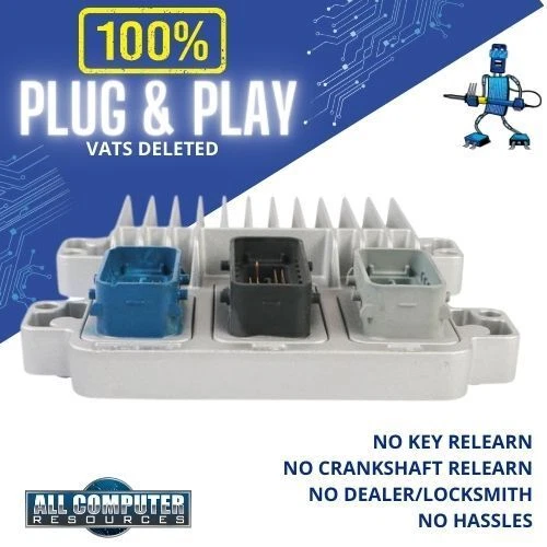 Chevrolet Colorado 2005 2,8 L 12569773 ECU ECM PCM computadora VATS eliminar Foto 1 de 4