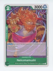 x4 Nekomamushi OP01-048 ~ Gioco di carte One Piece Romance Dawn - Foto 1 di 1