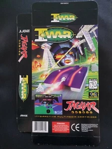 I WAR Atari Jaguar EMPTY Display Box New NEVER FOLDED OR USED - Picture 1 of 5