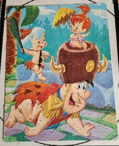 Vintage, Flintstones,  100PC  Puzzle,  Whitman 1965 Hanna - Barberas Nice - Picture 1 of 6