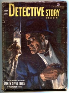 PULP:  Detective Story Pulp January 1953- Saunders cover- VG+ - Picture 1 of 1