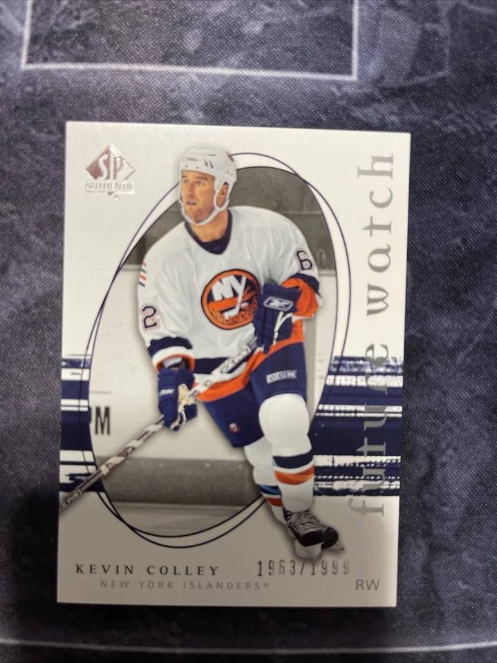 2005-06 SP Authentic Future Watch 232 Kevin Colley New York Islanders  - Image 1 of 2