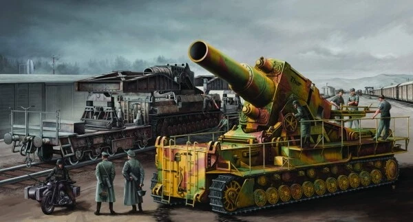 TRUMPETER TP0209 CARRO MORSER KARL KIT 1:35 - Immagine 1 di 1