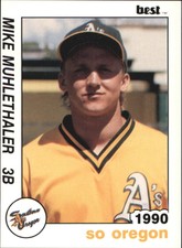 1990 Southern Oregon A's Best #26 Mike Muhlethaler
