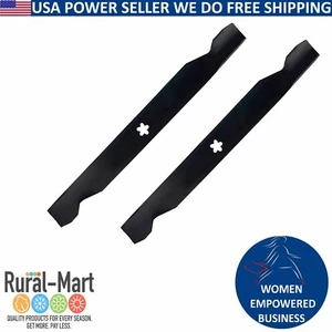 42" Lawn Mower Blades 2 Pack for Husqvarna Craftsman Fits AYP 138971 134149 195 - Picture 1 of 7