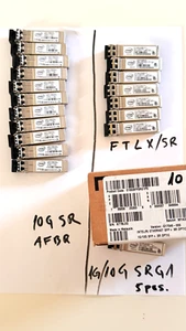 LOT of 29pcs INTEL 10G LR and SR type AFBR/FTLXSR/SRG1P5 - Afbeelding 1 van 4
