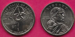 USA $1,00 DOLLARO 2023-P UNC MARIA ALTO IN POSA BALLETICA. UN CENNO AI ""CINQUE - Foto 1 di 1