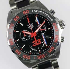 Tag Heuer Uhr Formula 1 Quartz CAZ101U 2018 Max Verstappen Special Edition 44mm - Bild 1 von 12