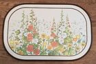 Stunning Vintage Melamine Tea Tray by M&S Large Floral 1970's / 80s