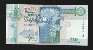 Seychelles, 10 Rupees, ND (1998 / 2005), P-36, UNC Banknote - Picture 1 of 2