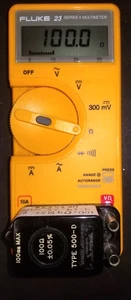 Fluke 27 Multimeter ACCURATE READINGS ON ALL RANGES Intrinsically safe DMM MSHA - Picture 1 of 14