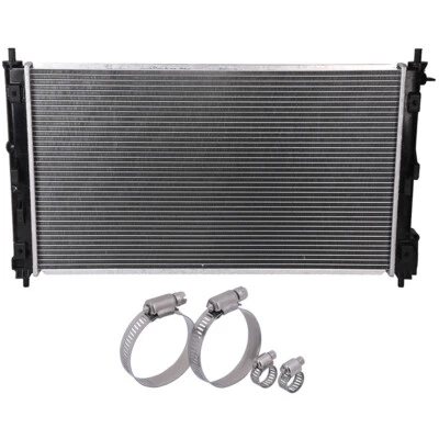 Radiator with Universal Oil Hose Clamps Kit For 2011-2014 Chrysler 200 2.4L Foto 1 de 4